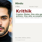 Krithik Name Meaning and Details