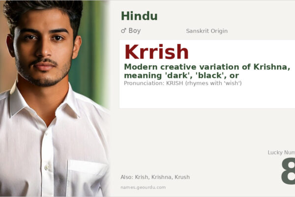 Krrish Name Meaning — Sanskrit Origin, Boy Name & Details (2025)