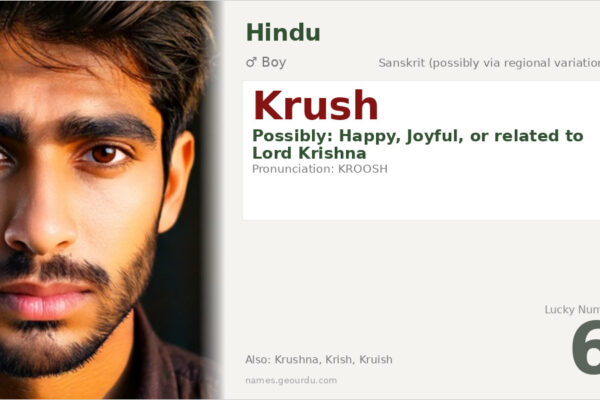 Krush Name Meaning — Origin, Gender & Details (2025)
