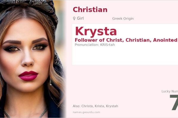 Krysta Name Meaning — Greek Origin, Girl Name & Christian Significance (2025)