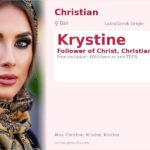 Krystine Name Meaning and Details