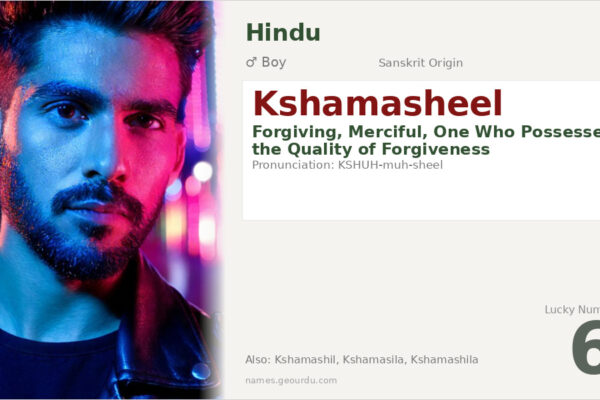 Kshamasheel Name Meaning — Sanskrit Origin, Boy Name & Details (2025)