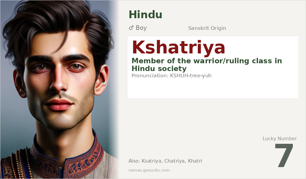 Kshatriya Name Meaning and Details