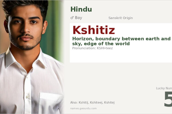 Kshitiz Name Meaning — Sanskrit Origin, Boy Name & Details (2025)