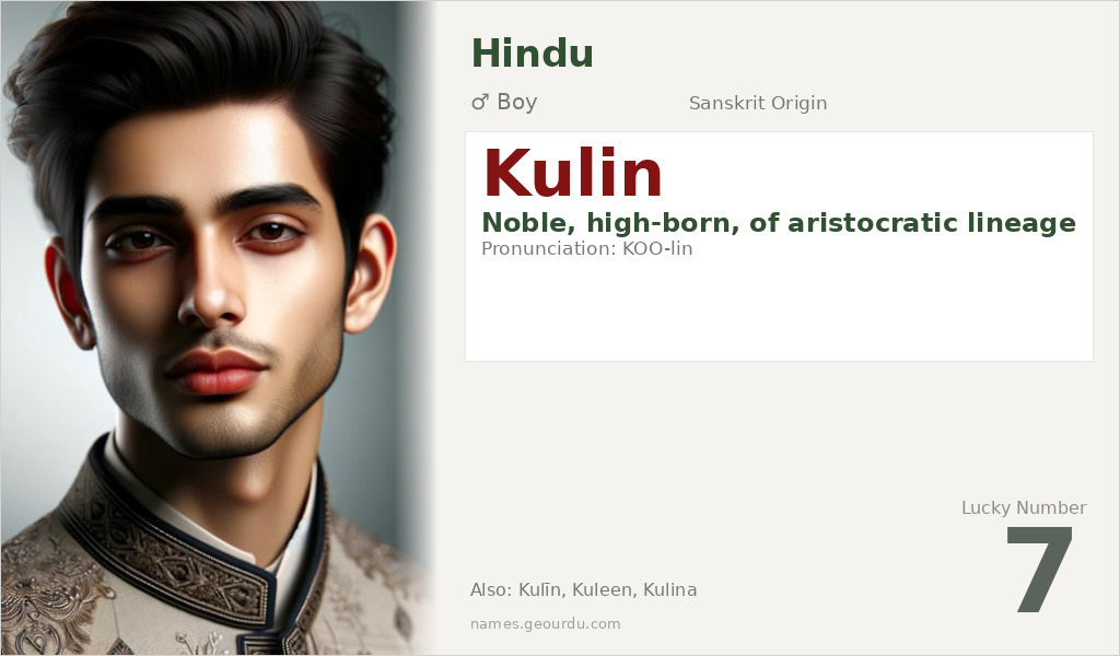 Kulin Name Meaning and Details