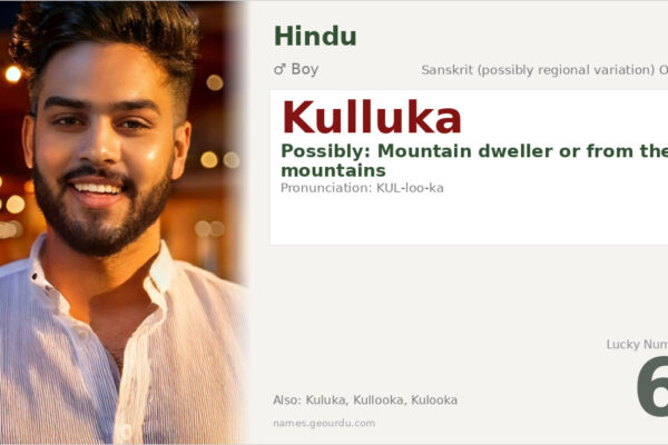 Kulluka Name Meaning — Origin, Gender & Details (2025)