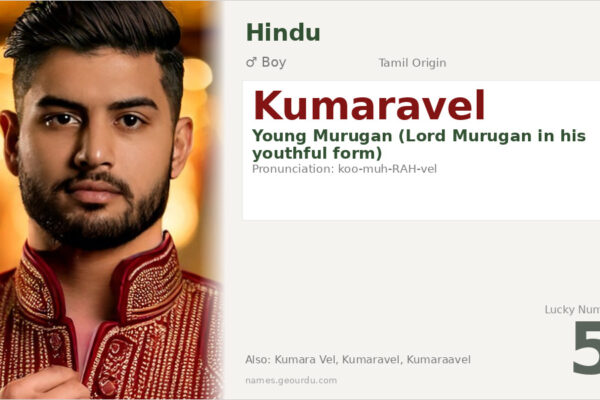 Kumaravel Meaning — Tamil Origin, Boy Name & Details (2025)