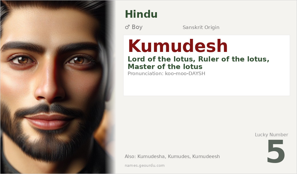 Kumudesh Name Meaning and Details