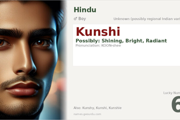 Kunshi Name Meaning — Origin, Gender & Details (2025)