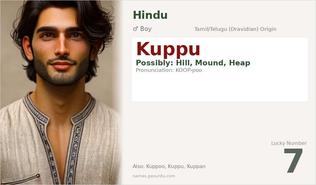 Kuppu Name Meaning and Details