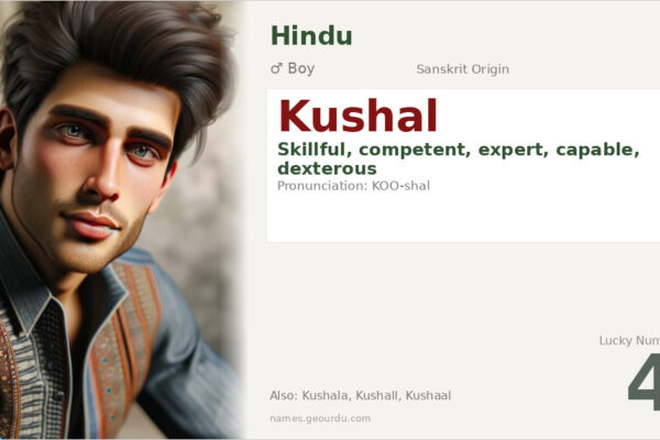 Kushal Name Meaning — Sanskrit Origin, Boy Name & Details (2025)