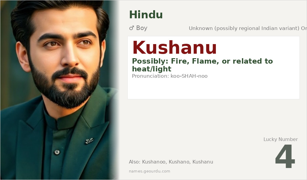 Kushanu Name Meaning and Details