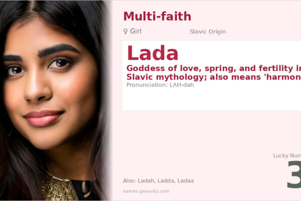Lada Name Meaning — Slavic Origin, Goddess & Details (2025)