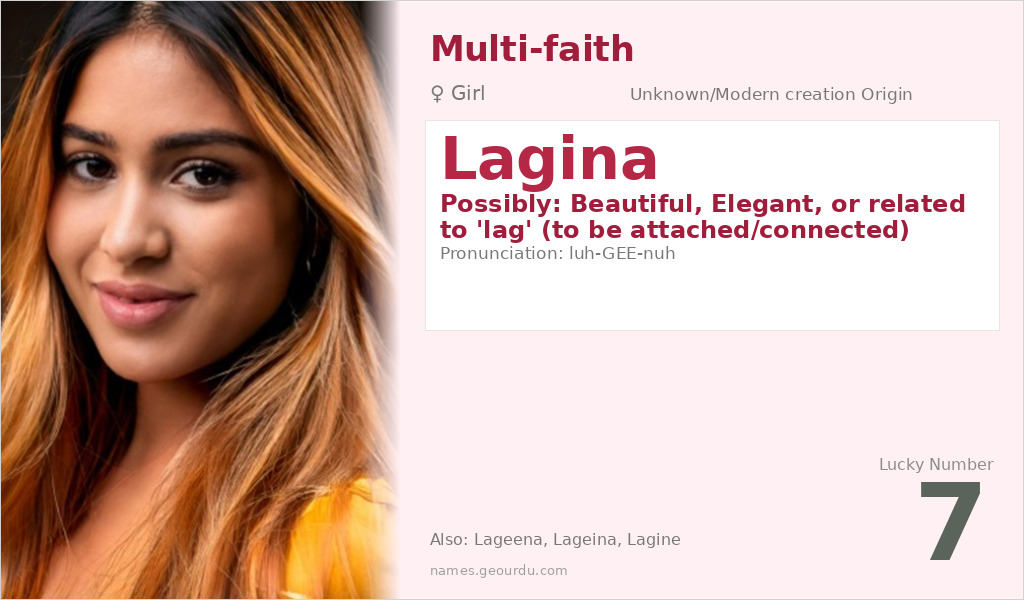 Lagina Name Meaning and Details