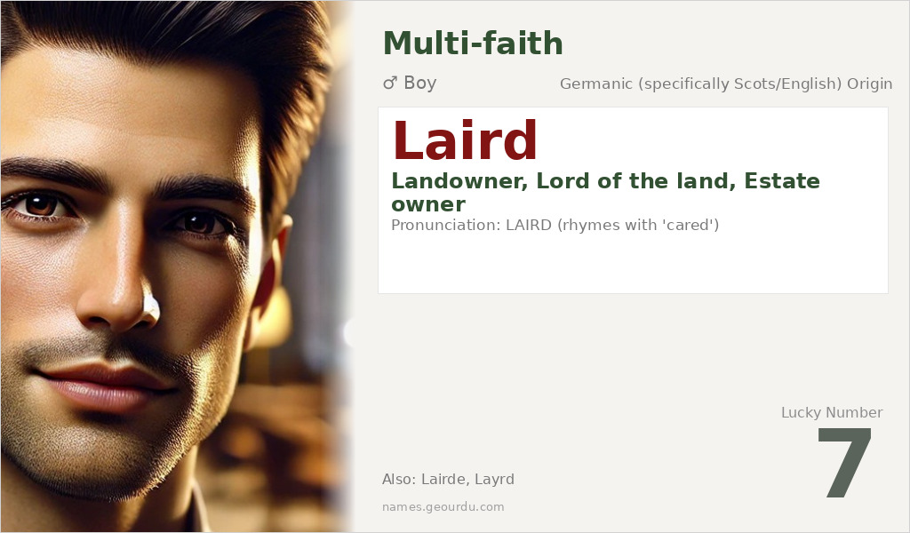 Laird Name Meaning and Details