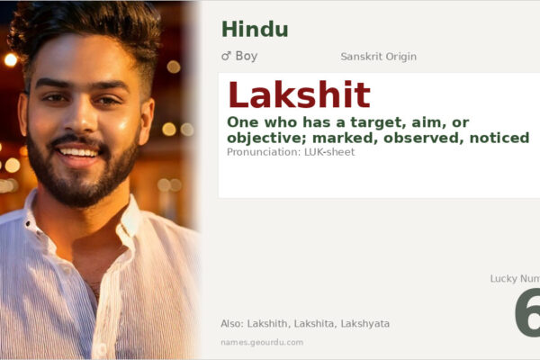 Lakshit Name Meaning — Sanskrit Origin, Boy Name & Details (2025)