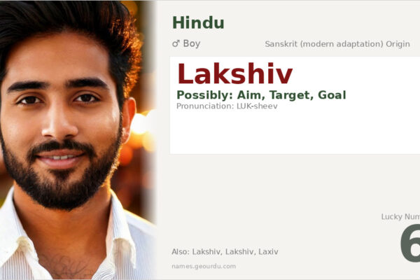 Lakshiv Name Meaning — Origin, Gender & Details (2025)
