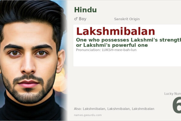 Lakshmibalan Meaning — Sanskrit Origin, Boy Name & Details (2025)