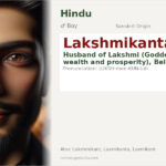 Lakshmikanta Name Meaning and Details