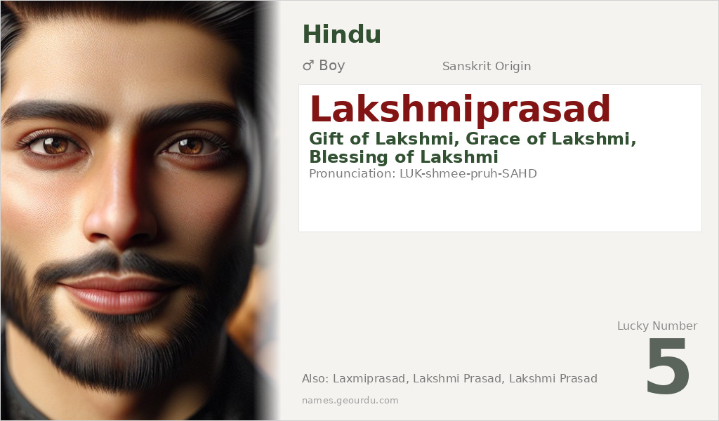 Lakshmiprasad Name Meaning and Details