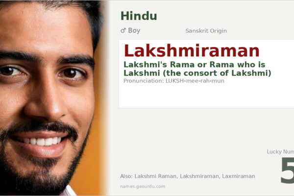 Lakshmiraman Meaning — Sanskrit Origin, Boy Name & Details (2025)