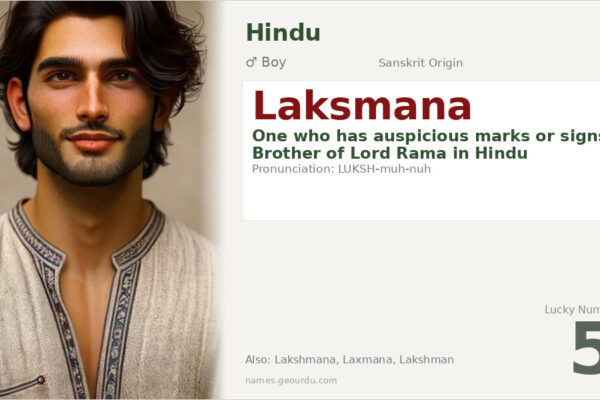 Laksmana Meaning — Sanskrit Origin, Hindu Boy Name & Details (2025)
