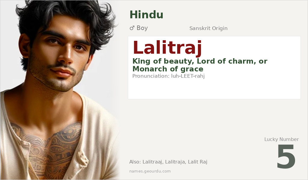 Lalitraj Name Meaning and Details