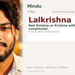 Lalkrishna Name Meaning and Details