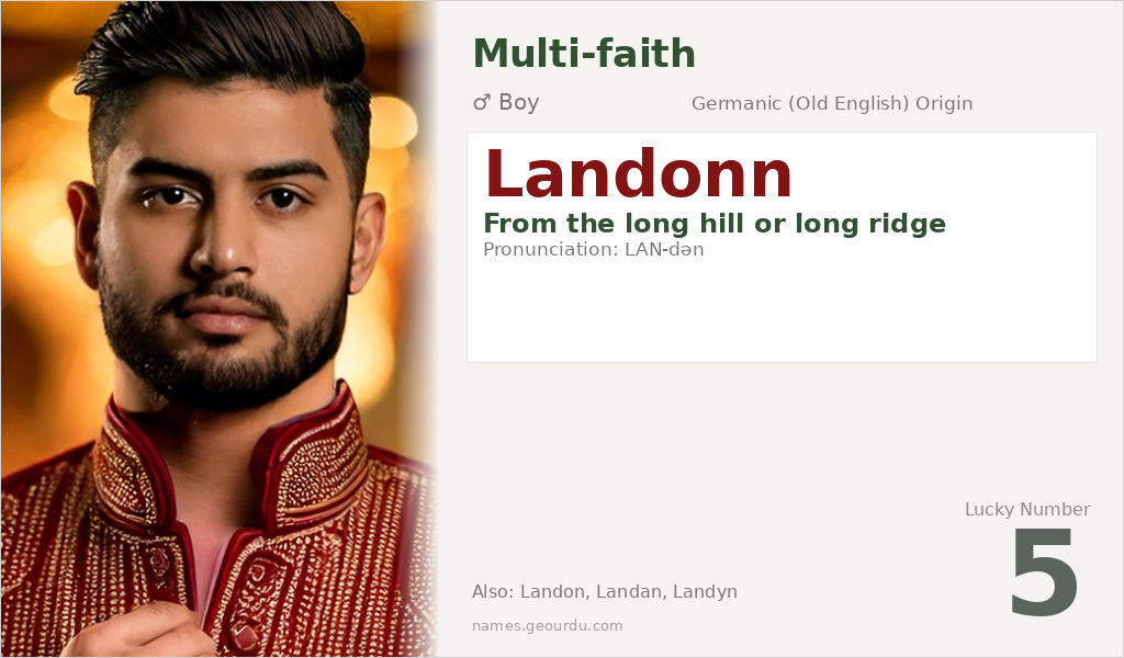 Landonn Name Meaning and Details