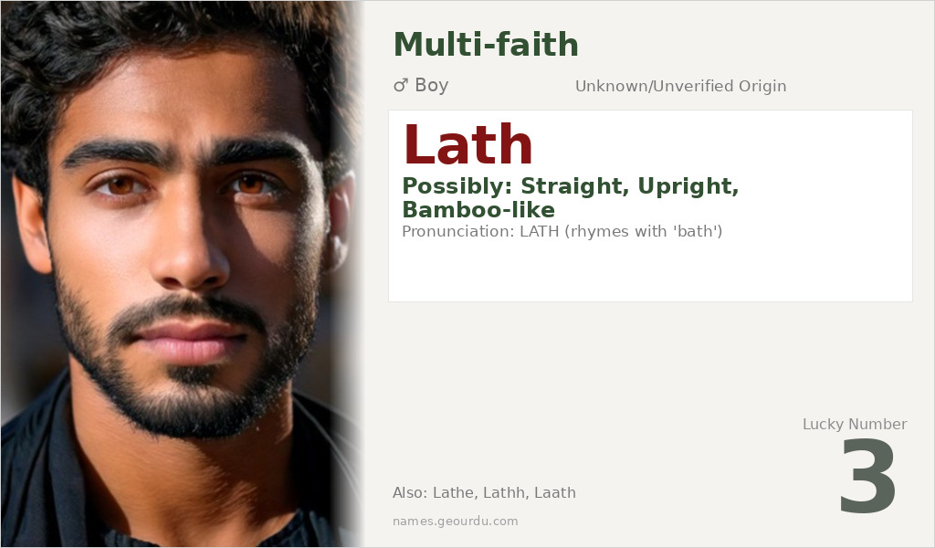 Lath Name Meaning and Details