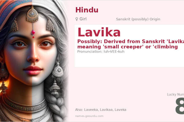 Lavika Name Meaning — Origin, Gender & Details (2025)