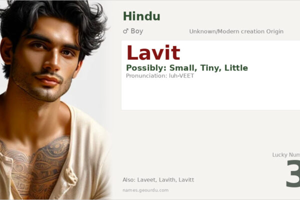 Lavit Name Meaning — Origin, Gender & Details (2025)