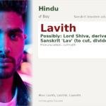 Lavith Name Meaning and Details