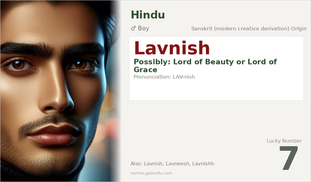 Lavnish Name Meaning and Details