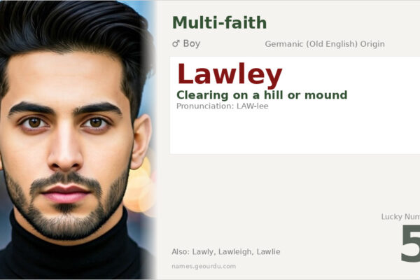 Lawley Name Meaning — Origin, Gender & Details (2025)