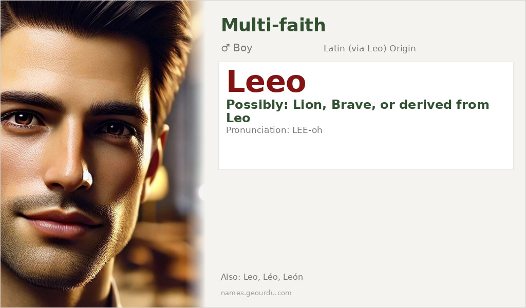 Leeo Name Meaning and Details