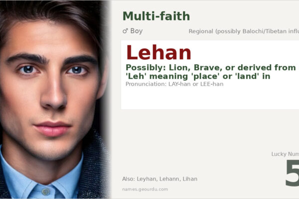 Lehan Name Meaning — Origin, Gender & Details (2025)