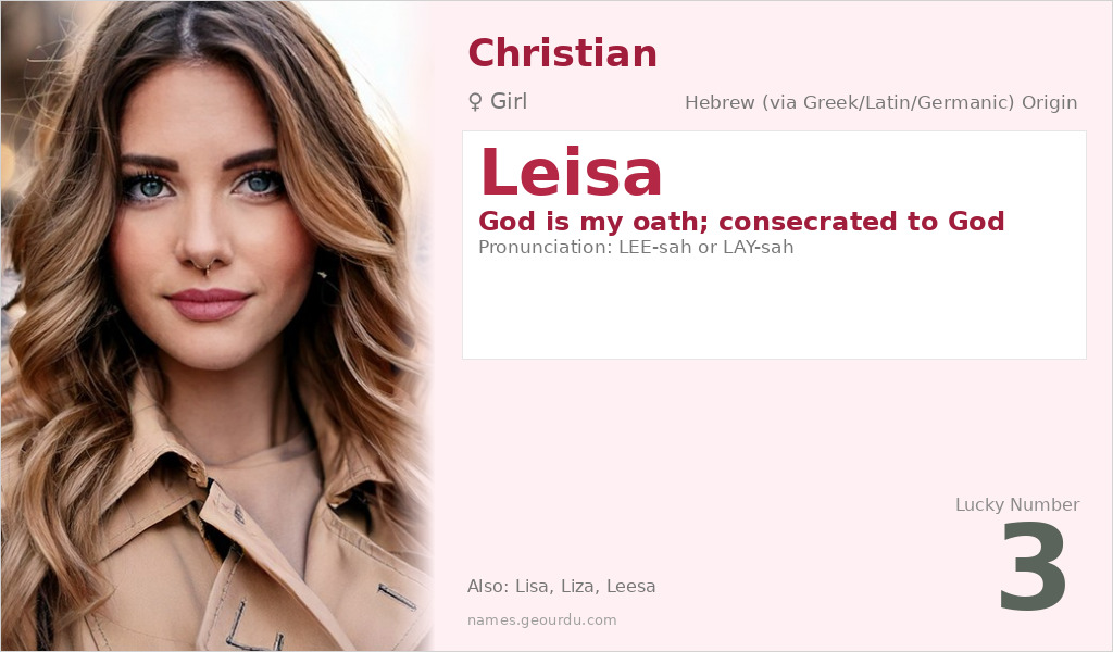 Leisa Name Meaning and Details