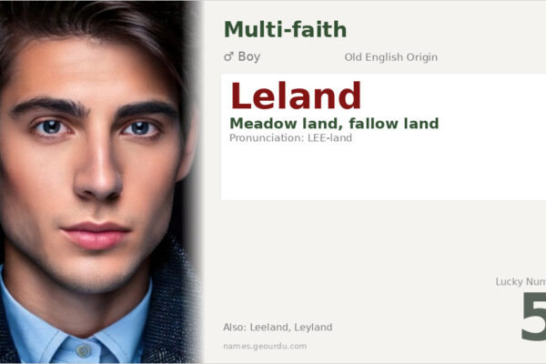 Leland Name Meaning — Origin, Gender & Details (2025)