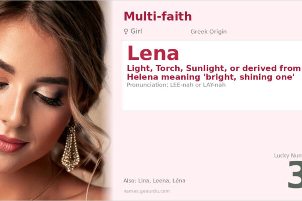 Lena Name Meaning — Greek Origin, Girl Name & Details (2025)