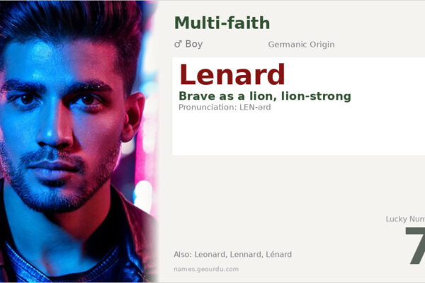 Lenard Name Meaning — Origin, Gender & Details (2025)