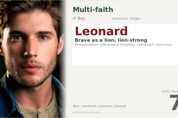 Leonard Name Meaning — Germanic Origin, Boy Name & History (2025)