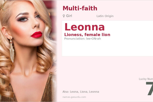 Leonna Name Meaning — Lioness Origin, Girl Name & Details (2025)