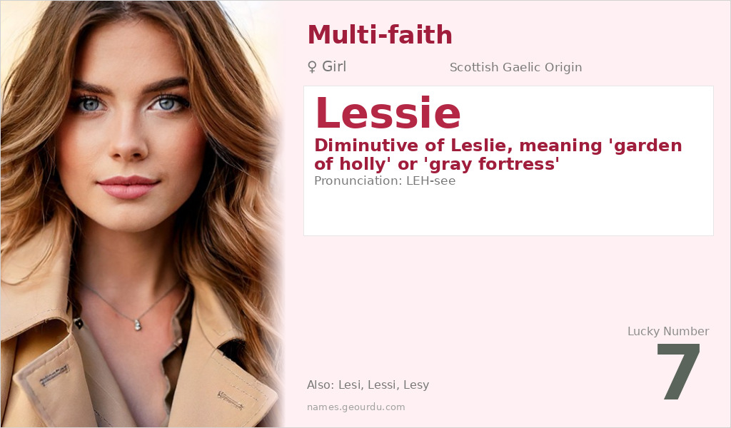 Lessie Name Meaning and Details