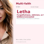 Letha Name Meaning and Details
