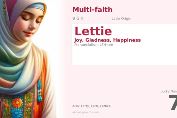 Lettie Name Meaning — Latin Origin, Girl Name & History (2025)