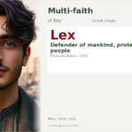 Lex Name Meaning and Details