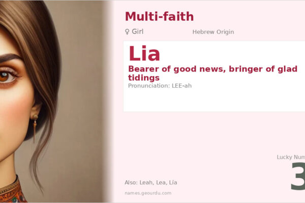 Lia Name Meaning — Hebrew Origin, Girl Name & Complete Guide (2025)