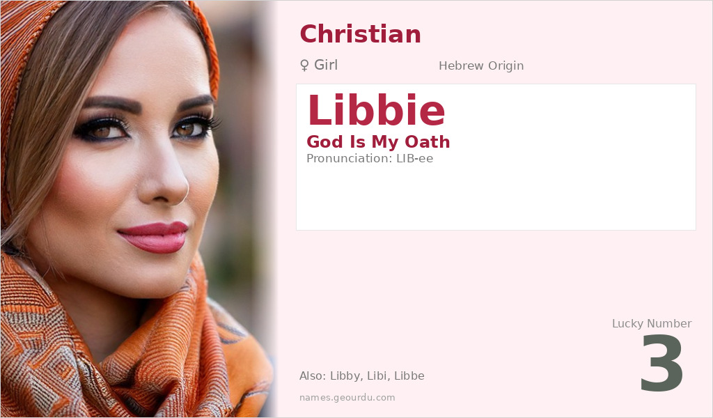 Libbie Name Meaning and Details