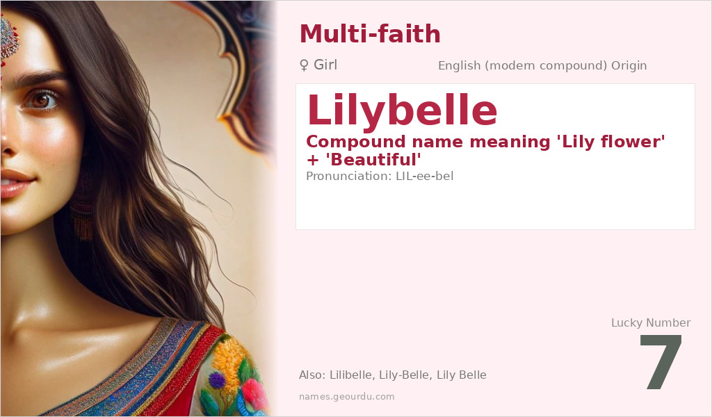 Lilybelle Name Meaning and Details